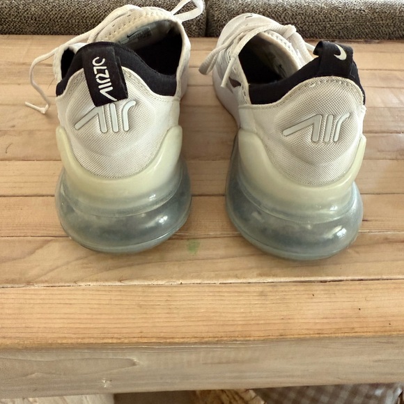 Nike Air Max White and Black Sneakers - Picture 7 of 8